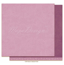 Maja Design Monochromes 12X12 Shades of Mums - Plum