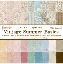 Maja Design 6x6 Paper Pack - Vintage Summer Basics