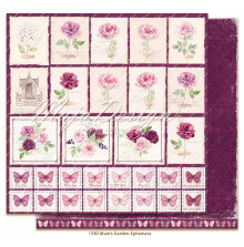 Maja Design Mums Garden 12X12 - Ephemera