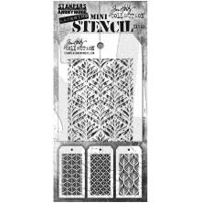 Tim Holtz Mini Layered Stencil Set 3/Pkg - Set 60