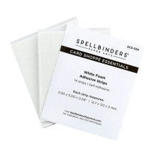 Spellbinders White Foam Adhesive Strips 2mm