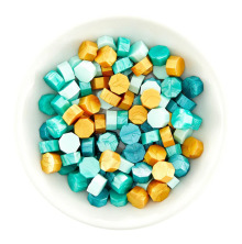 Spellbinders Wax Beads - Teal Mix
