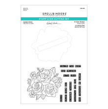 Spellbinders Clear Stamp &amp; Die Set - Garden Party