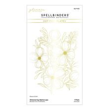 Spellbinders Hot Foil Plate - Glimmering Buttercups