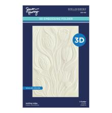 Spellbinders 3D Embossing Folder By Simon Hurley - Twirling Tulips