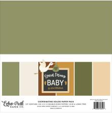 Echo Park Solid Cardstock Kit 12X12 - Special Delivery Baby