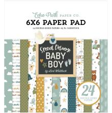 Echo Park Double-Sided Paper Pad 6X6 - Special Delivery Baby Boy