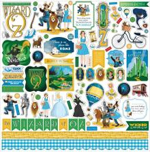 Carta Bella Cardstock Stickers 12X12 - Wizard Of Oz