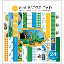 Carta Bella Double-Sided Paper Pad 6X6 - Wizard Of Oz