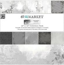 49 And Market Collection Pack 12X12 - Color Swatch Charcoal