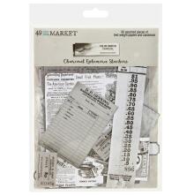 49 And Market Ephemera Stackers - Color Swatch Charcoal