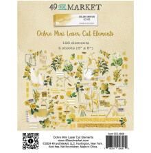 49 And Market Laser Cut Outs - Color Swatch Ochre Mini Elements