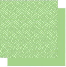 Lawn Fawn Pint-Sized Patterns Summertime Paper 12X12 - Green Smoothie