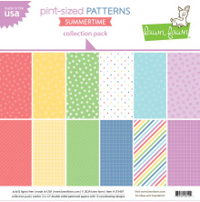 Lawn Fawn Collection Pack 12X12 - Pint-Sized Patterns Summertime LF3407