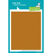 Lawn Fawn Hot Foil Plates - Itsy Bitsy Polka Dot Background LF3452