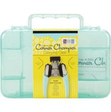 Crop-A-Dile Corner Chomper Carrying Case Aqua