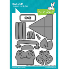 Lawn Fawn Dies - Tiny Gift Box Lizard and Snake Add-On LF3444