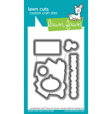 Lawn Fawn Dies - How You Bean? Money Add-On LF2420