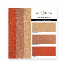 Altenew Glitter Cardstock Set - Golden Sunrise