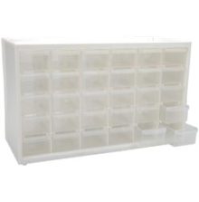 ArtBin Store-In-Drawer Cabinet Translucent 30-Drawer