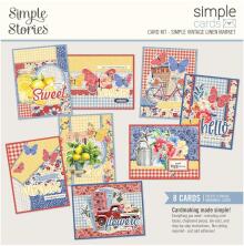 Simple Stories Simple Cards Kit - Simple Vintage Linen Market