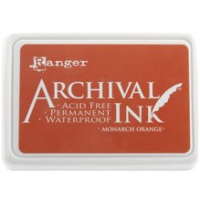 Ranger Archival Ink Pad - Monarch Orange