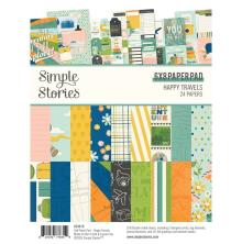 Simple Stories Double-Sided Paper Pad 6X8 - Happy Travels