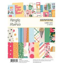 Simple Stories Double-Sided Paper Pad 6X8 - Sunny Days