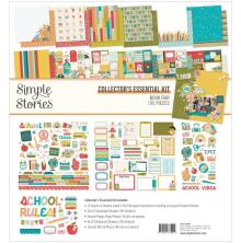 Simple Stories Collectors Essential Kit 12X12 - Book Fair