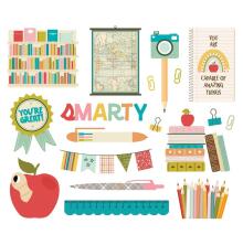 Simple Stories Bits &amp; Pieces Die-Cuts 18/Pkg - Book Fair Big