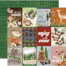 Simple Stories Simple Vintage Woodlands 12X12 - 3X4 Elements