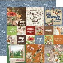Simple Stories Simple Vintage Woodlands 12X12 - 2X2/4X4 Elements