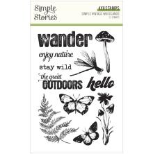 Simple Stories Clear Stamps - Simple Vintage Woodlands