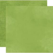 Simple Stories SV Woodlands Basics Cardstock 12X12 - Fern