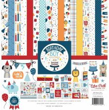 Echo Park Collection Kit 12X12 - Birthday Boy UTGENDE