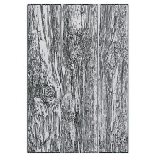 Tim Holtz Sizzix 3-D Texture Fades Embossing Folder A5 - Lumber Large 666884