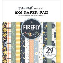 Echo Park Double-Sided Paper Pad 6X6 - Firefly