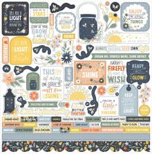 Echo Park Cardstock Stickers 12X12 - Firefly