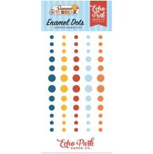 Echo Park Adhesive Enamel Dots 60/Pkg - Summer Break