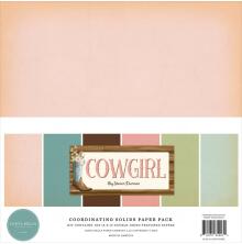 Carta Bella Solids Collection Kit 12X12 - Cowgirl