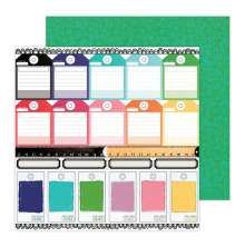 Vicki Boutin Cut &amp; Paste 12X12 Double-Sided Cardstock - #8