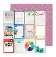 Vicki Boutin Cut &amp; Paste 12X12 Double-Sided Cardstock - #1