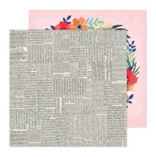 Vicki Boutin Cut &amp; Paste 12X12 Double-Sided Cardstock - #9