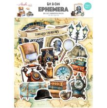 Memory Place Ephemera Cardstock Die-Cuts - Get A Clue