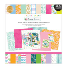 Paige Evans Paper Pad 12X12 - Happy Haven