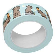 Lawn Fawn Washi Tape - Capybaras! LF3755