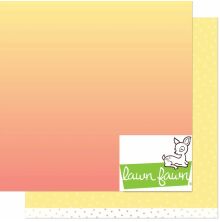 Lawn Fawn Gleeful Gradients Paper 12X12 - Sunrise Skies LF3757