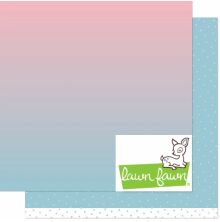 Lawn Fawn Gleeful Gradients Paper 12X12 - Dusk Skies LF3760