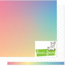 Lawn Fawn Gleeful Gradients Paper 12X12 - Northern Lights LF3761