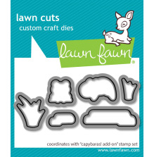 Lawn Fawn Dies - Capybaras! Add-On LF3768